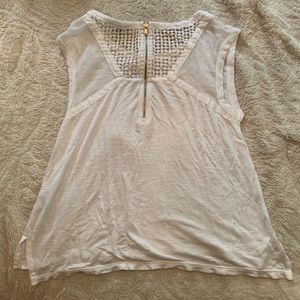 XS White American Eagle Tank Top